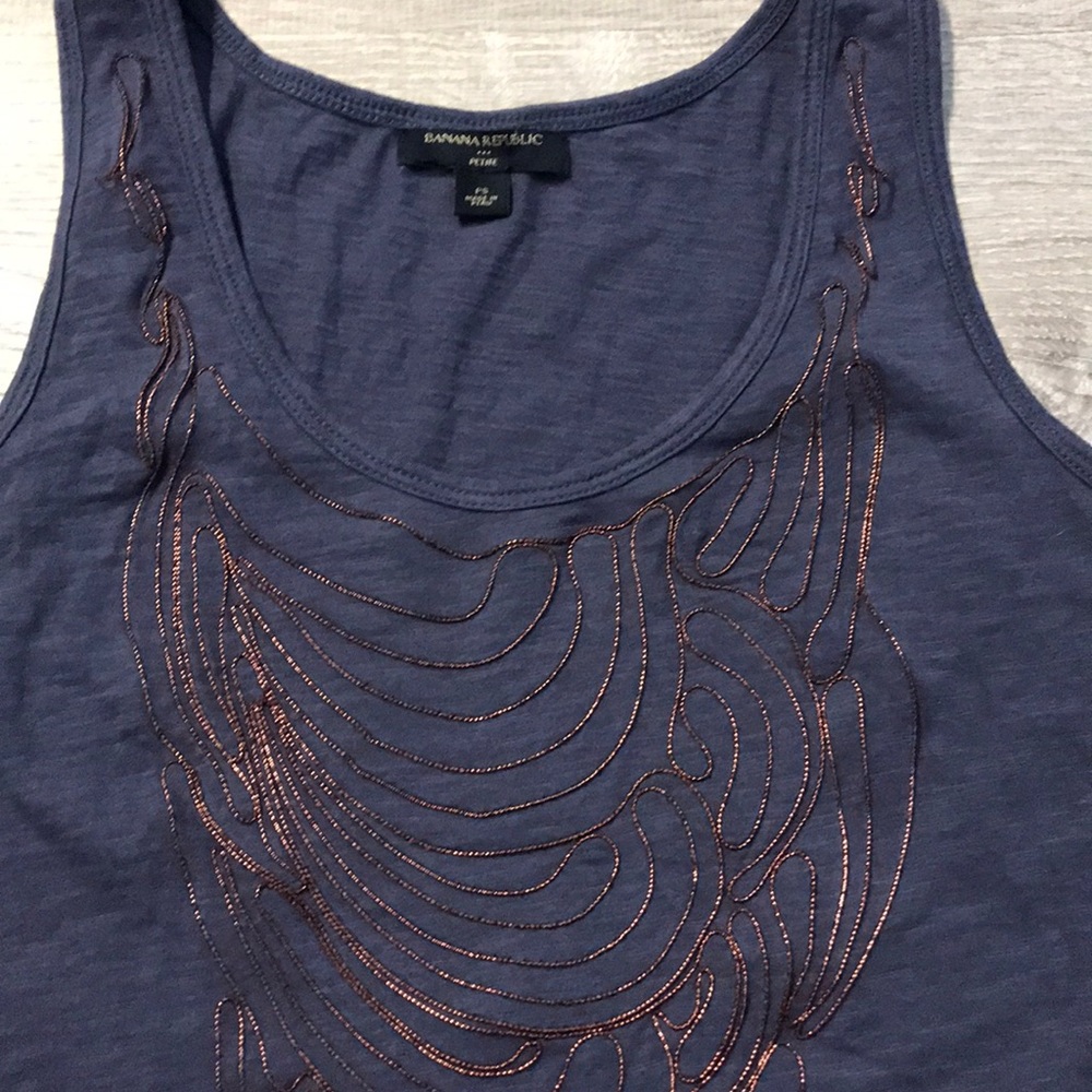 Banana Republic blue tank